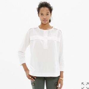 MADEWELL 100% cotton military style top